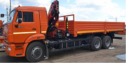 Кран-манипулятор ИНМАН ИМ 240N на базе КАМАЗ 65115 6х4