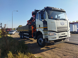 Бурильно-крановая машина HANGIL HGC986 на базе FAW 6х4