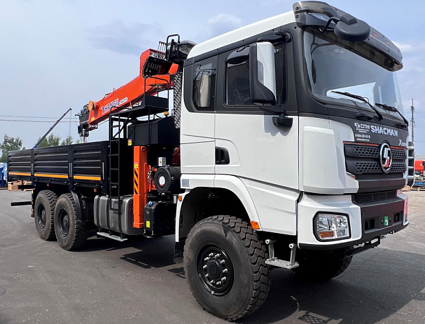 Кран-манипулятор Hangil HGC976 на базе SHACMAN 6х6