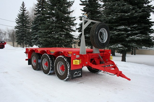 Прицеп-трал Specpricep 8376P3 высокорамный г/п 20 тонн