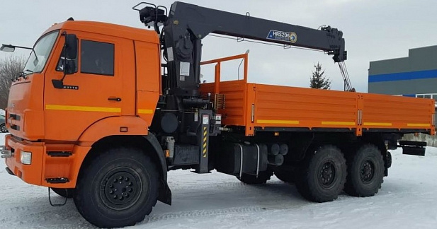 Кран-манипулятор Horyong HRS 206 на базе КАМАЗ 43118 6х6