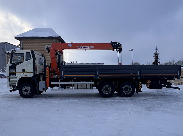 Кран-манипулятор Hangil HGC986 на базе FAW 6х4